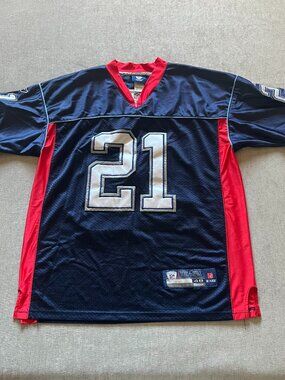 C.J. Spiller Buffalo Bills Reebok Jersey Adult 48/Large Blue Red On Field NFL